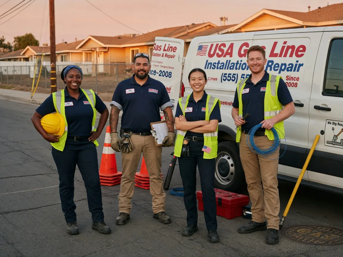 Gas Line Installation company in Slanesville, WV